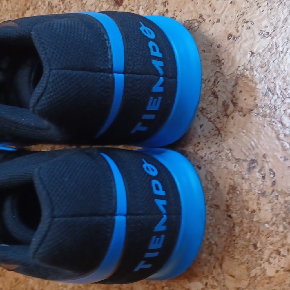 Nike Tiempo Legend X Club Black Blue Hero Athletic Shoes Size 10.5 NWOB - Picture 3 of 8